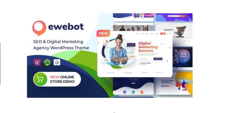 Ewebot免费下载WordPress SEO营销主题Ewebot