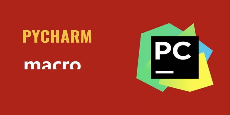 pycharm macros 宏