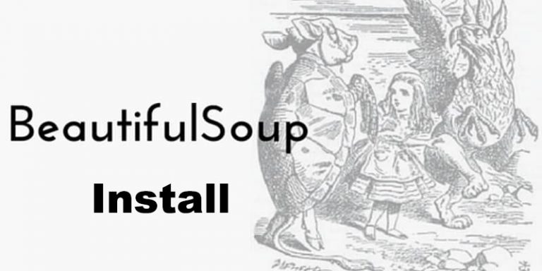 Beautiful Soup安装