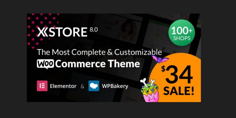 WooCommerce主题XStore免费下载WordPress多用途主题