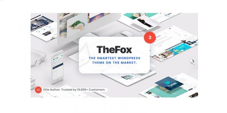 TheFox主题免费下载响应式多用途WordPress主题