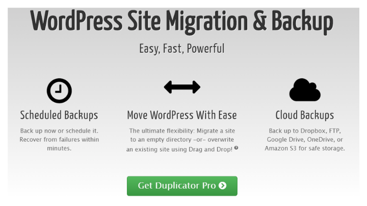 Duplicator Pro插件免费下载WordPress迁移备份插件