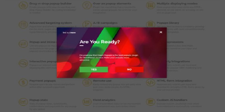 Green Popups插件下载WordPress弹出窗口插件