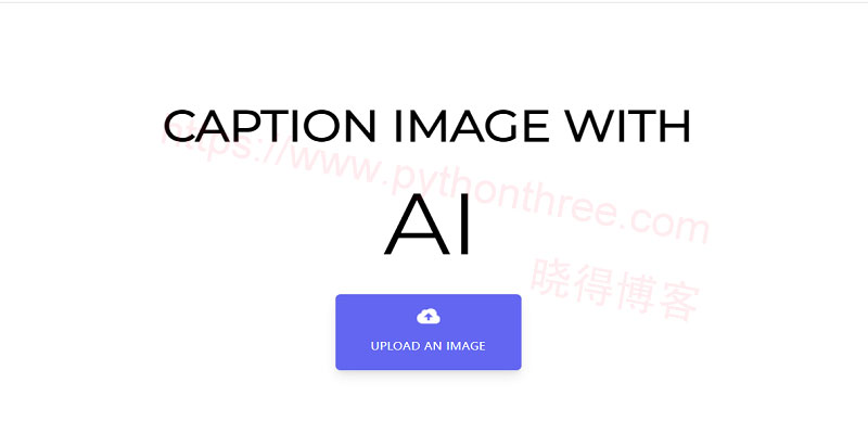 使用 AI 图像标题生成器