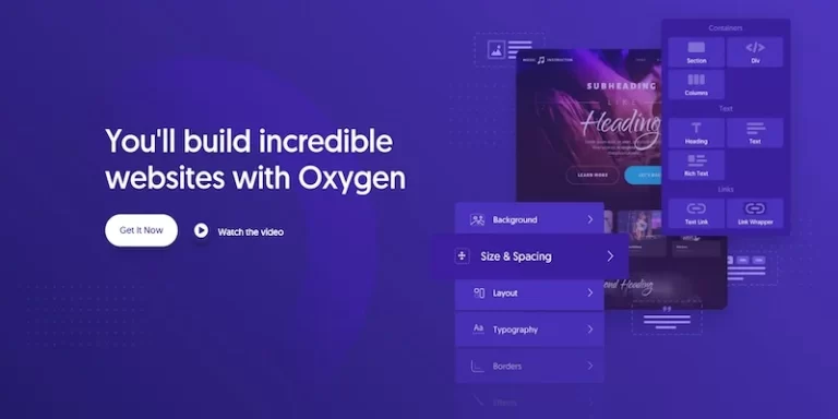 Oxygen Builder插件wordpress页面构建器