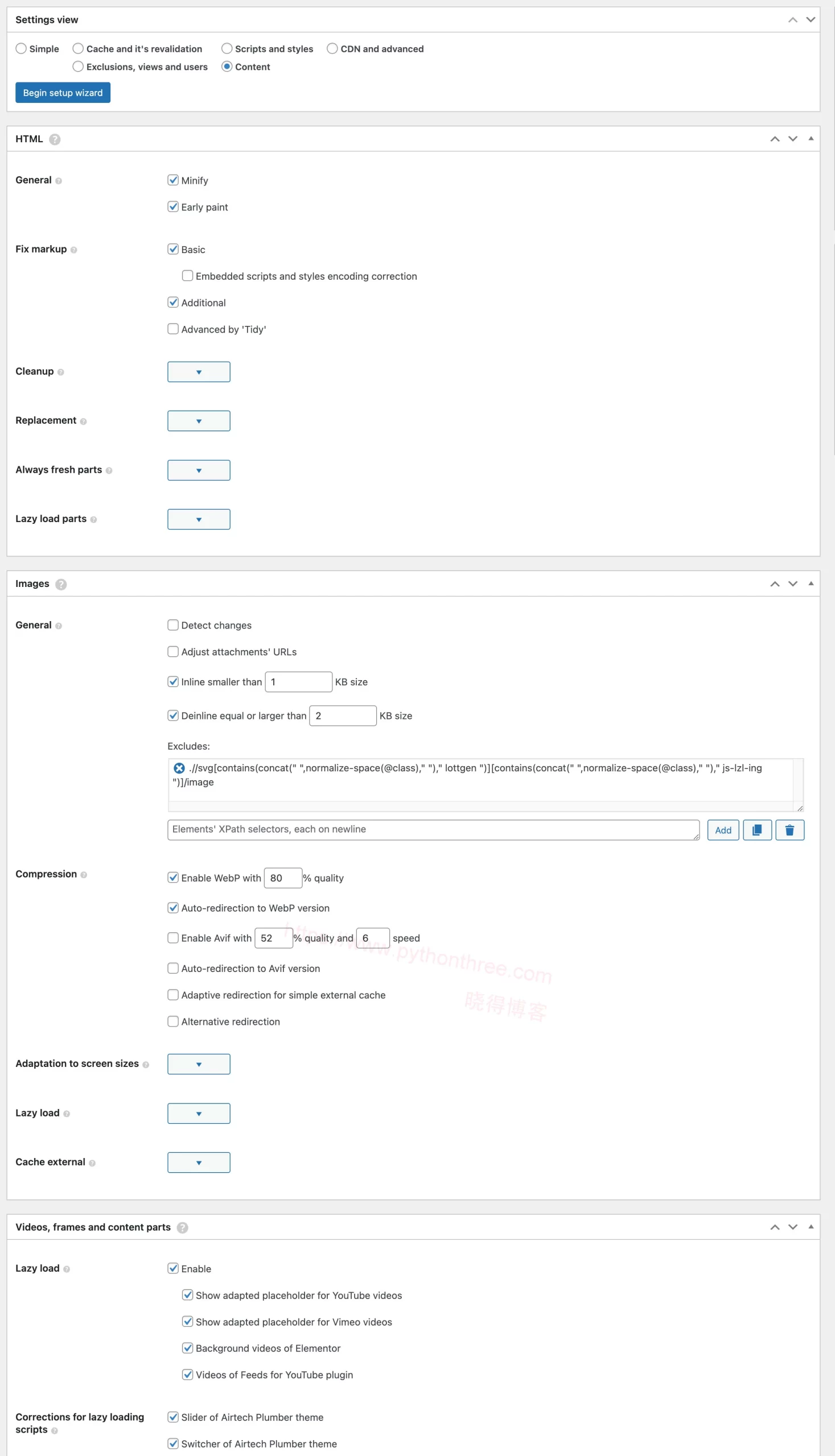 Seraphinite Accelerator插件content设置