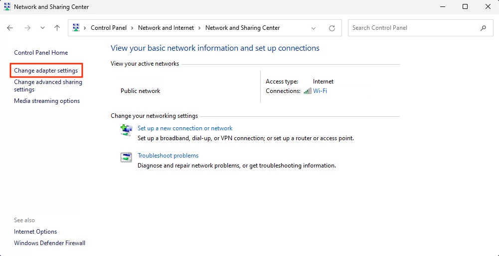 1746247769 在 Windows 上更改 DNS 服务器