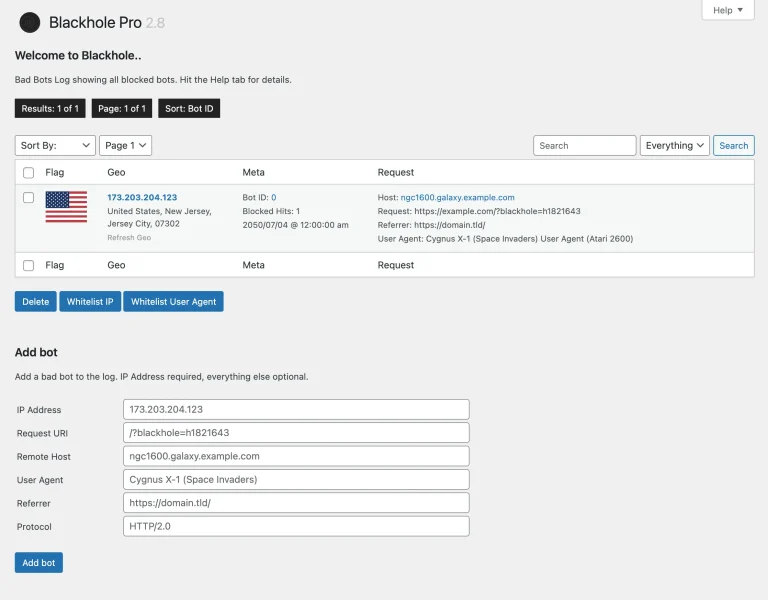 WordPress安全插件Blackhole Pro Plugin 11 WordPress安全插件Blackhole Pro Plugin